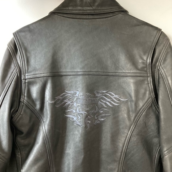 High quality vintage Harley Davidson genuine leather jacket - Picture 4 of 5